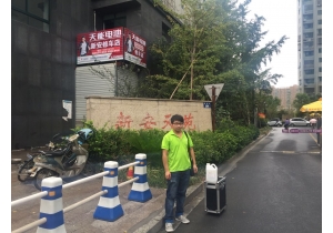 新安天苑某業務選擇美馨進行甲醛治理